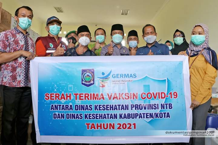 Vaksin Covid-19 Tiba di Kabupaten Sumbawa Barat