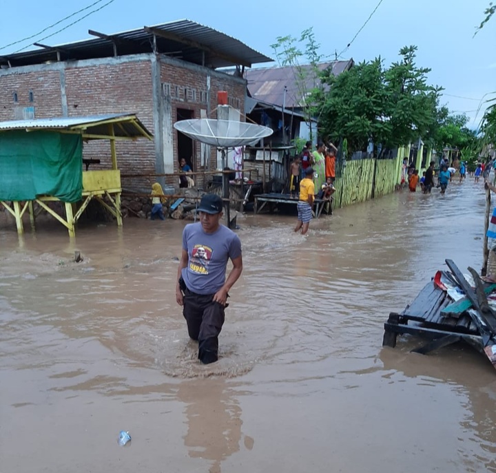 Desa Bugis Diterjang Banjir, Ratusan Rumah Tergenang