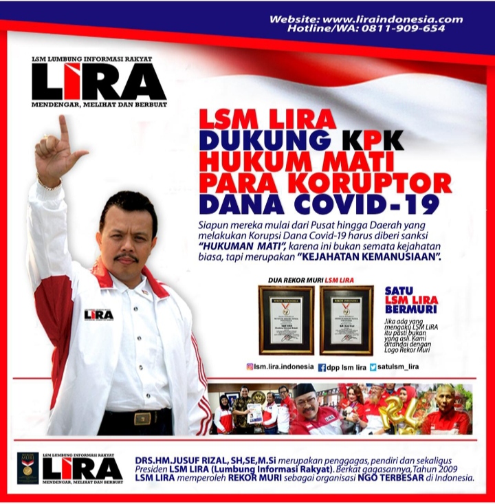 Presiden LSM LIRA HM Jusuf Rizal Angkat Bicara Terkait Calon Sekda Garut.