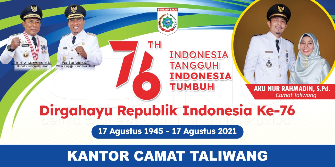 Iklan Ucapan HUT RI Ke-76 Dari Camat Taliwang