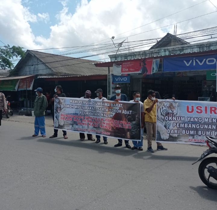 Aksi Dukungan Pembangunan Smelter Terus Berlanjut