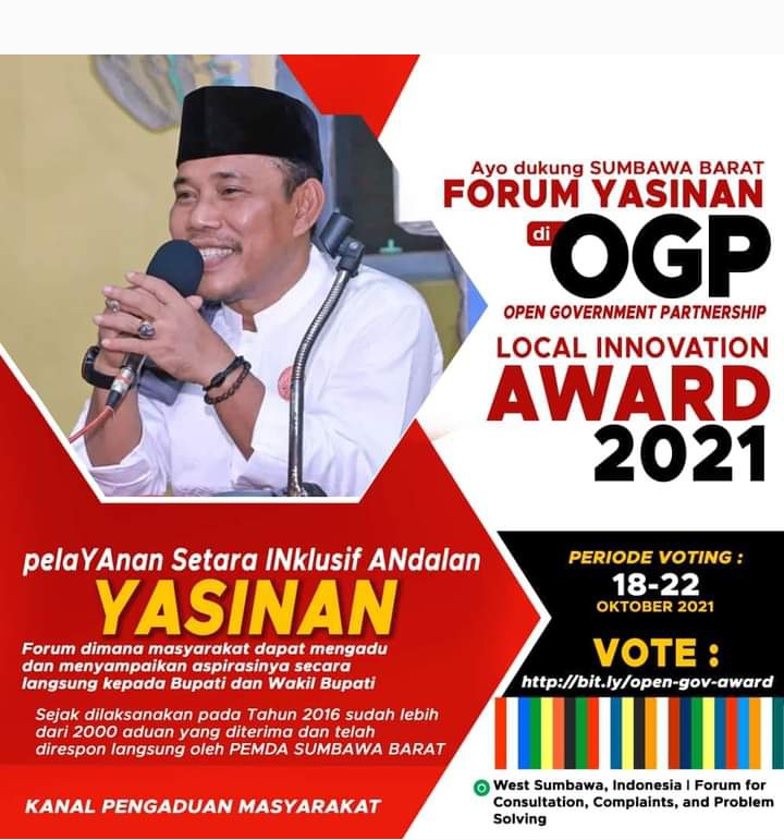 Inovasi Forum Yasinan Masuk OGP, Vote Masyarakat jadi penentu