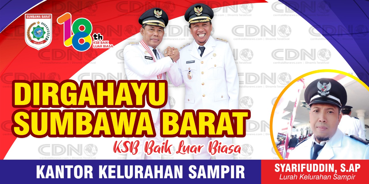 Ucapan Selamat Harlah KSB Ke-18 Kelurahan Sampir