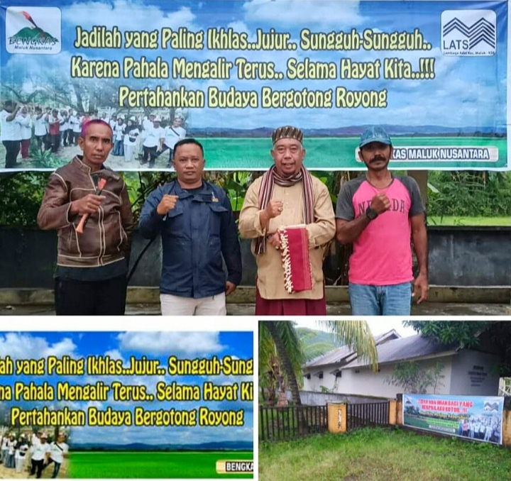 LSM Bengkas Maluk Nusantara dan Kecamatan Maluk Giatkan Semangat Gotong Royong