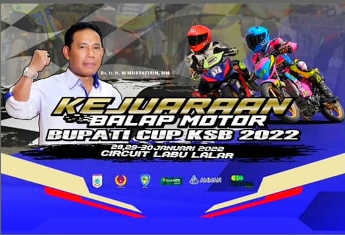 Kejuaraan Balapan Motor Road Race Se Bali Nusra Akan Digelar di Sumbawa Barat