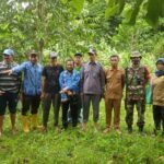 Bendung Desa Persiapan Lamunga Jebol, Kadis DPUPR KSB dan Dewan Baharung Terjun Kelokasi