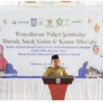 BULAN PEDULI SOSIAL LKKS KSB BERIKAN BANTUAN KEPADA ANAK YATIM DAN KAUM DHU’AFA