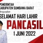 Ucapan Selamat Hari Lahir Pancasila Dari Pemerintah Kabupaten Sumbawa Barat