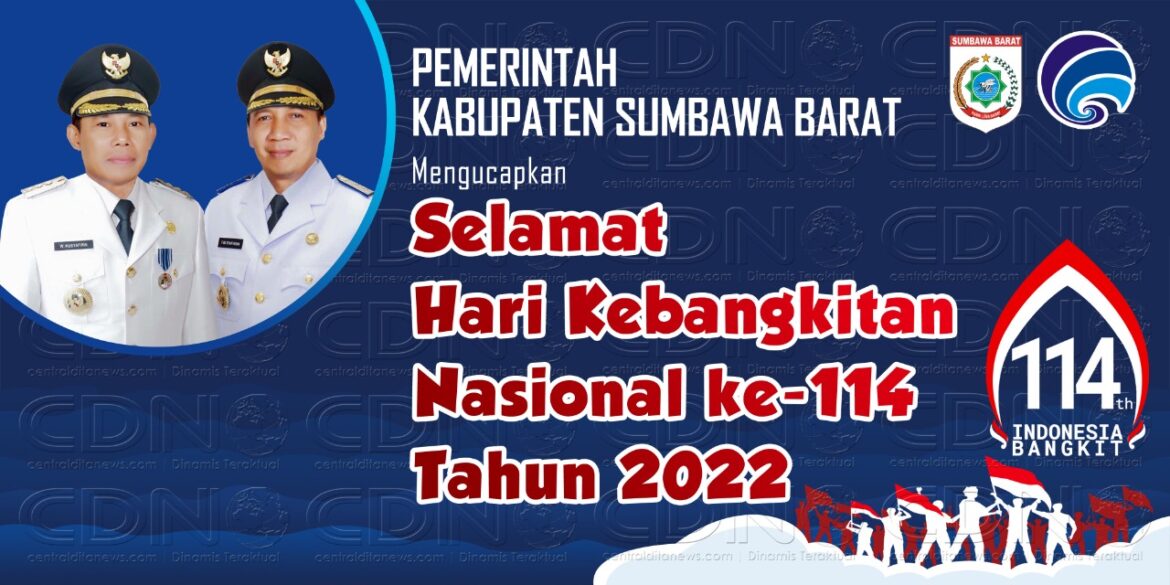 Ucapan Selamat Hari Kebangkitan Nasional Dari Pemerintah Kabupaten Sumbawa Barat