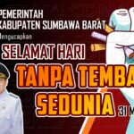 Ucapan Selamat Hari Tanpa Tembakau Sedunia Dari Pemerintah Kabupaten Sumbawa Barat