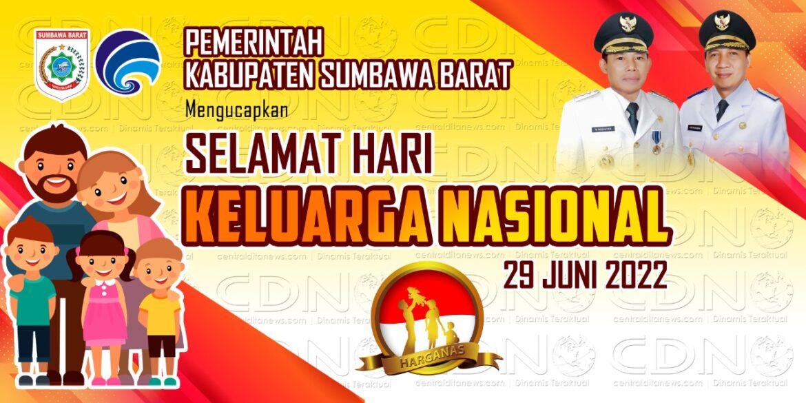 Ucapan Hari Keluarga Nasional Dari Pemerintah Kabupaten Sumbawa Barat