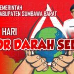 Ucapan Selamat Hari Donor Darah Sedunia Dari Pemerintah Kabupaten Sumbawa Barat