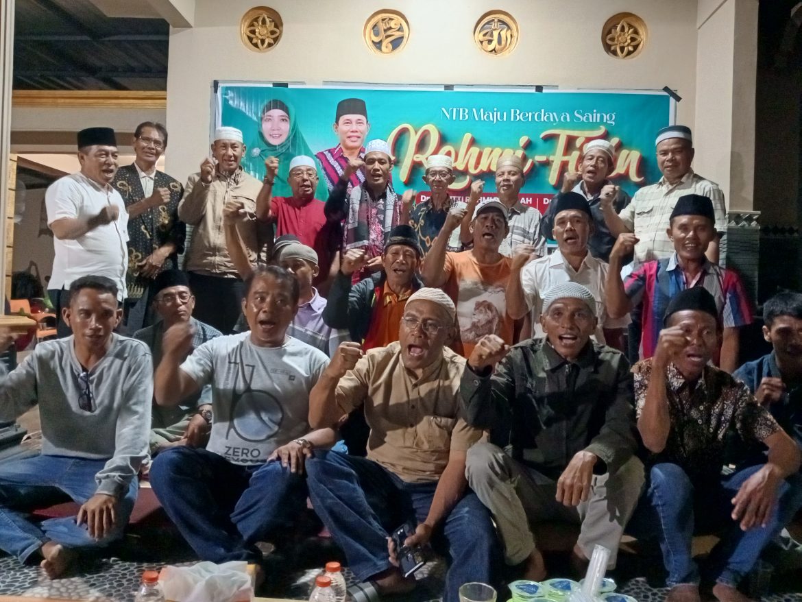 Masyarakat Kecamatan Brang Ene Bangga H. W Musyafirin Maju Sebagai Calon Wakil Gubernur NTB 2024-2029