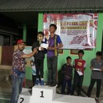 Tournamen Badminton Kades Cup Desa Meraran Sukses Digelar, Ganda Putra Raja/Furqon Juara 1 Dikelasnya