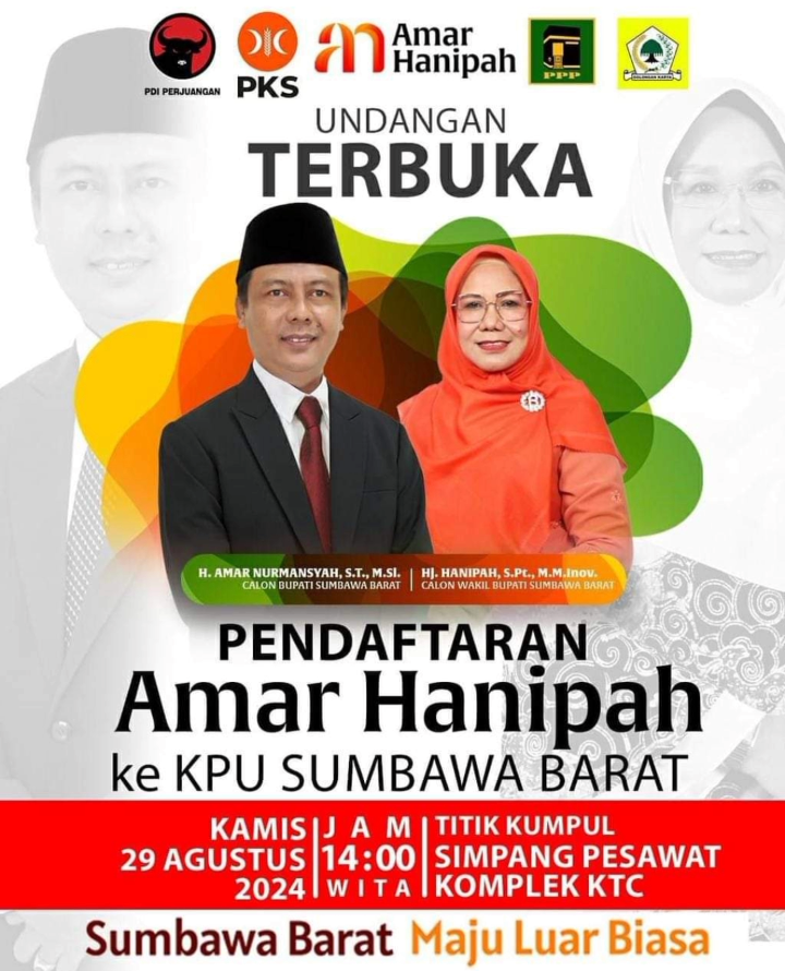 Berjiwa Besar, H. Amar Majukan Jam Pendaftaran Ke KPU