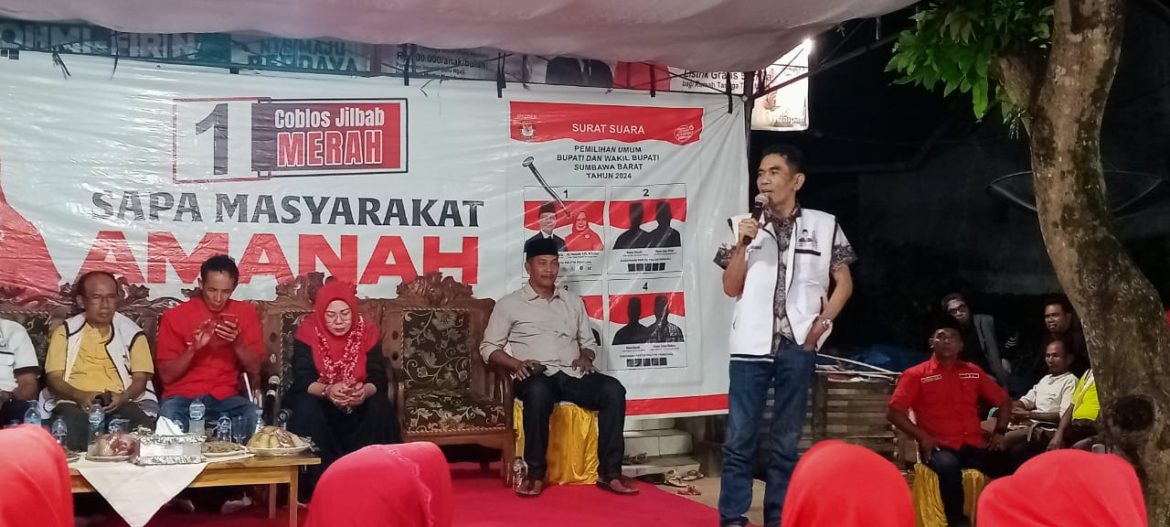 Visi dan Misi Jelas, Masadi Pasang Badan Siap Menangkan Paket Amanah di Desa Sermong