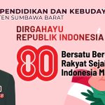 Ucapan Dirgahayu Ke-80 RI, Dari Dinas Pendidikan dan Kebudayaan Kabupaten Sumbawa Barat