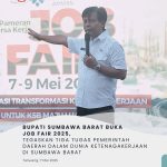 Buka Job Fair Tahun 2025, Bupati Sebut Ada Tiga Tugas Pemerintah Daerah Dalam Membangun Dunia Ketenagakerjaan di KSB