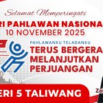 Ucapan Selamat Hari Pahlawan Dari Keluarga Besar SDN 5 Taliwang