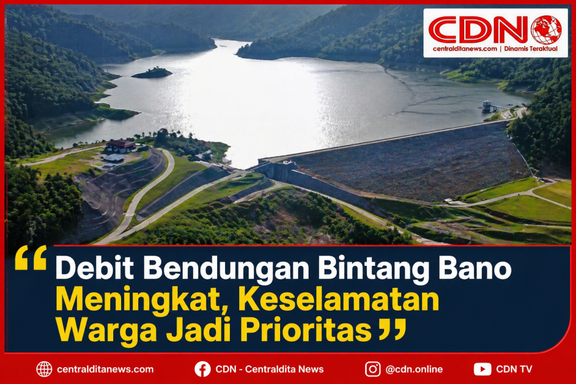 Status Waspada 1 Bendungan Bintang Bano, Pemda KSB Imbau Warga Tetap Siaga