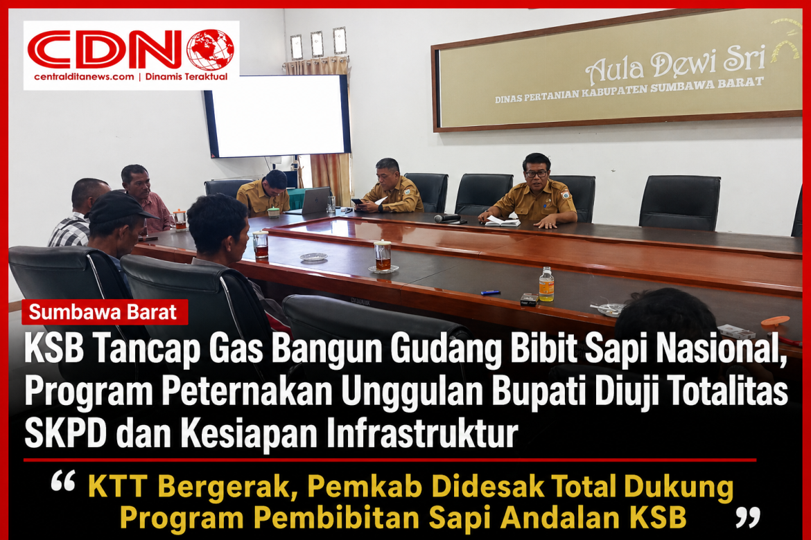 Tak Sekadar Bagi Sapi, KSB Bangun Ekosistem Peternakan Modern untuk Dongkrak Kesejahteraan Rakyat