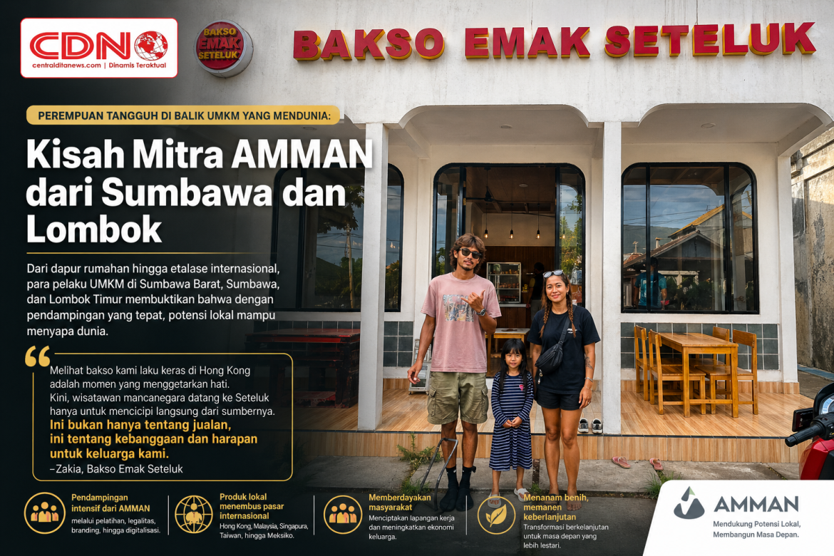 Perempuan Tangguh di Balik UMKM yang Mendunia: Kisah Mitra AMMAN dari Sumbawa dan Lombok