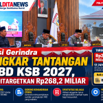 Fraksi Gerindra Bongkar Tantangan APBD KSB 2027, PAD Ditargetkan Rp268,2 Miliar Fraksi Gerindra Bongkar Tantangan APBD KSB 2027, PAD Ditargetkan Rp268,2 Miliar
