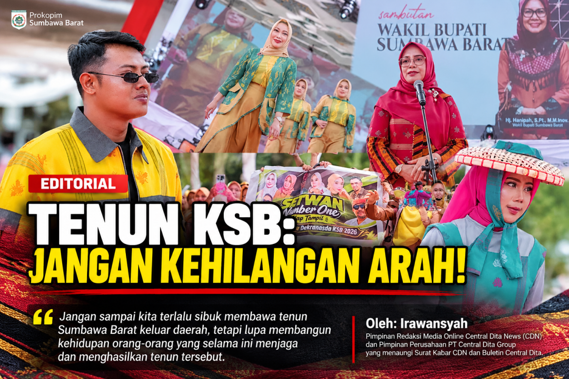 TENUN KSB: JANGAN KEHILANGAN ARAH!